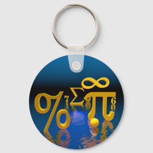Mathematics Keychain
