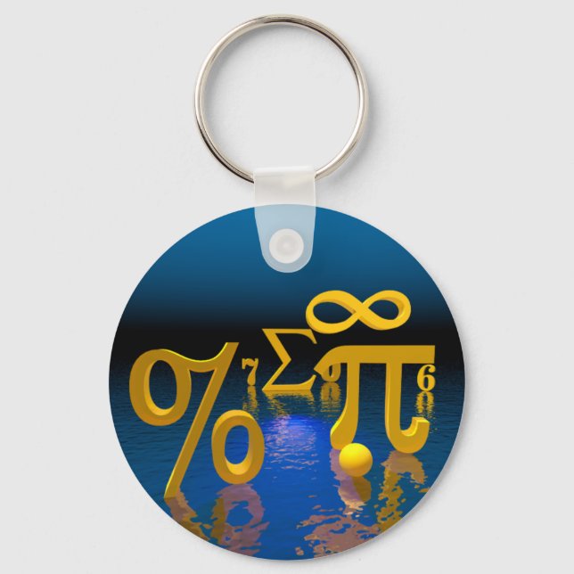 Mathematics Keychain (Front)