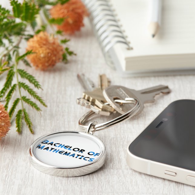 Mathematics Keychain (Side)