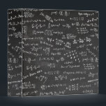 Mathematics Math Equations Formulas Numbers Binder<br><div class="desc">Science Math Formulas,  Equations And Numbers on a blackboard transferred to a Office Binder which can also be used to house School Science project papers. Let everyone know how much you love math or a great gift for the scientifically and mathematically conscious.</div>