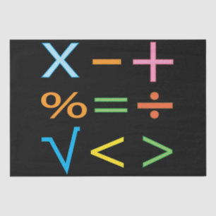 Mathematics Math Symbol Math Tissue Paper
