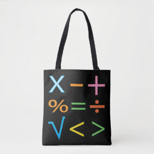 Mathematics Math Symbol Math  Tote Bag