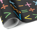 Mathematics Math Symbol Math Wrapping Paper<br><div class="desc">Mathematics Math Symbol Math Wrapping Paper original design by Nisha Prabhu. Transform your gifts into a celebration of knowledge with our vibrant Colourful Math Symbol Wrapping Paper! Bursting with an array of mathematical symbols—this wrapping paper is perfect for students, teachers, and math enthusiasts alike. A lively mix of colours and...</div>