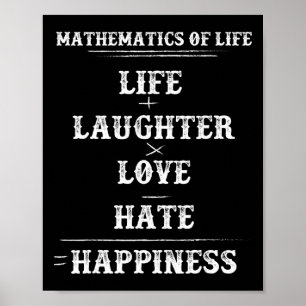 Mathematics Of Life Complex Equation Formula Math  Poster