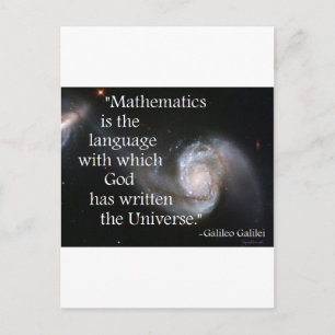 Mathematics Postcard