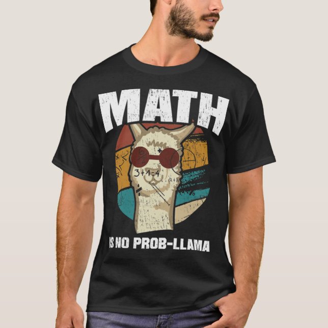 Mathematics Professor Math is No friends  T-Shirt (Front)