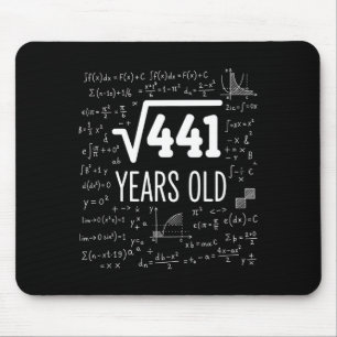 Mathematics Square Root 441 Years Old, Clever Math Mouse Pad