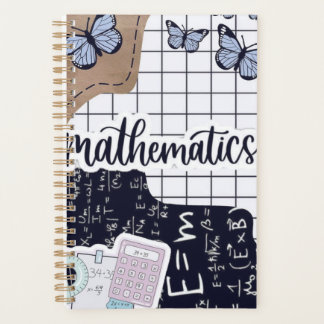 Mathematics study book panner planner