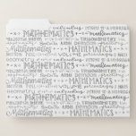 Mathematics Teacher Folders<br><div class="desc">Keep your math papers organized with these fun manila folders!

Use Zazzle customization to add names to the tabs!</div>