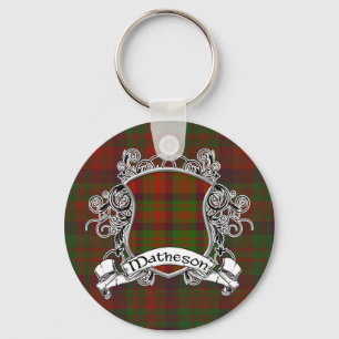Matheson Tartan Shield Keychain