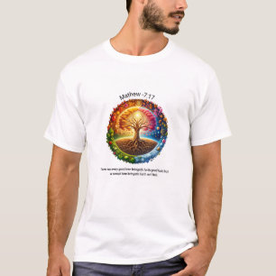 Mathew 7:17 Even so every good tree bringeth T-Shirt