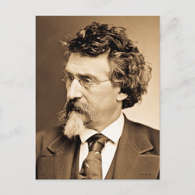 Mathew B. Brady Famous Civil War Photographer Postcard (Front)