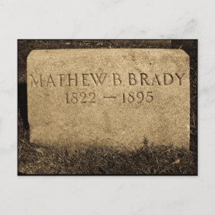 Mathew Brady - Famed Civil War Photographer Postcard