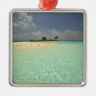 Mathidhoo Island, uninhabited, North Huvadhoo Metal Ornament