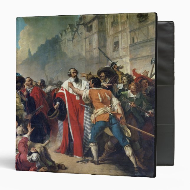 Mathieu Mole being stopped by the Parisian crowd o Binder (Front/Inside)