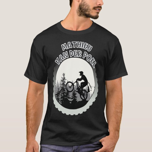 Mathieu Van Der Poel Mountain Biker Classic T-Shir T-Shirt (Front)