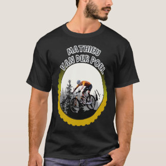 Mathieu Van Der Poel Mountain Biker mtblife Classi T-Shirt