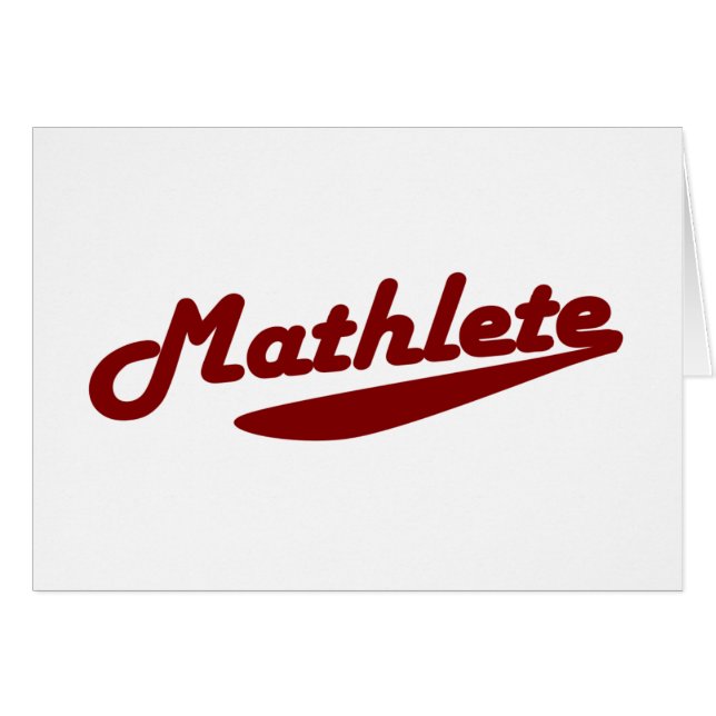 Mathlete (Devant horizontal)