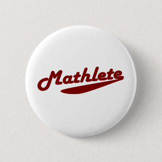 Mathlete 2 Inch Round Button