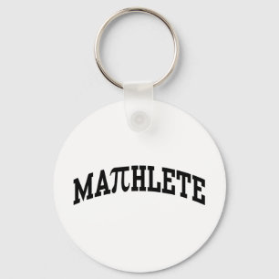 Mathlete Keychain