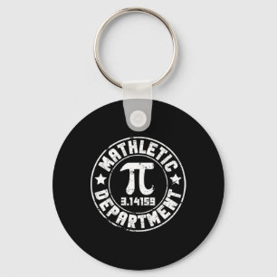 Mathletic Department 3.14159 Pi Day Math Teacher V Keychain