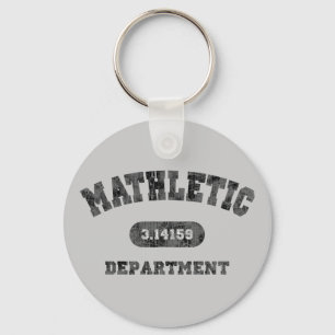 Mathletic Department Keychain