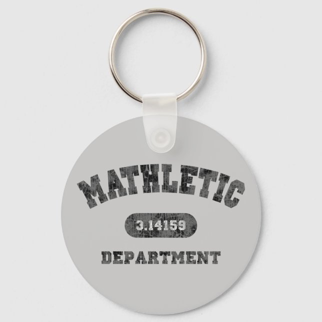 Mathletic Department Keychain (Front)