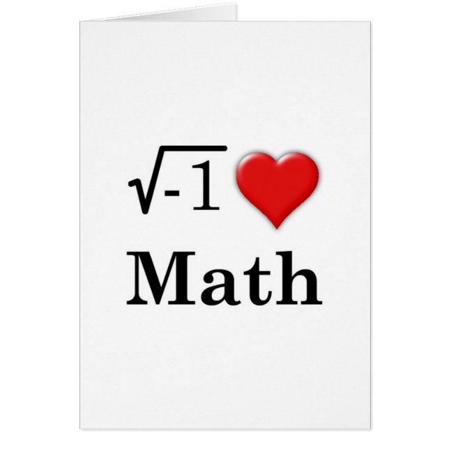 Maths d'amour (Devant)