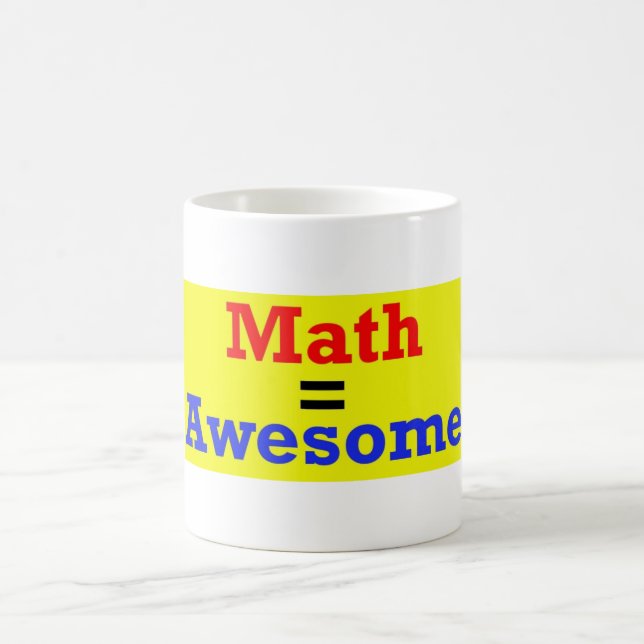 Maths = tasse impressionnante (Centre)