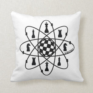matière d'échecs, coussin d'atome d'échecs
