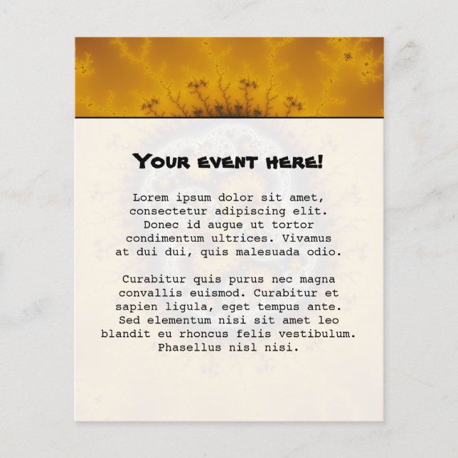 Matilda19 - Fractal art Flyer (Front)