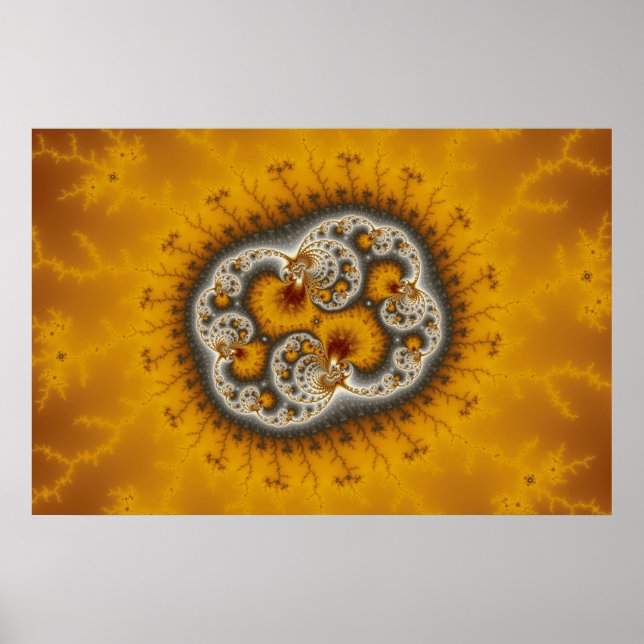 Matilda19 - Fractal art Poster (Front)