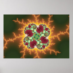 Matilda 17 - Fractal Art Poster