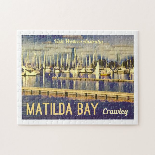 Matilda Bay, Western Australia Jigsaw Puzzle (Horizontal)