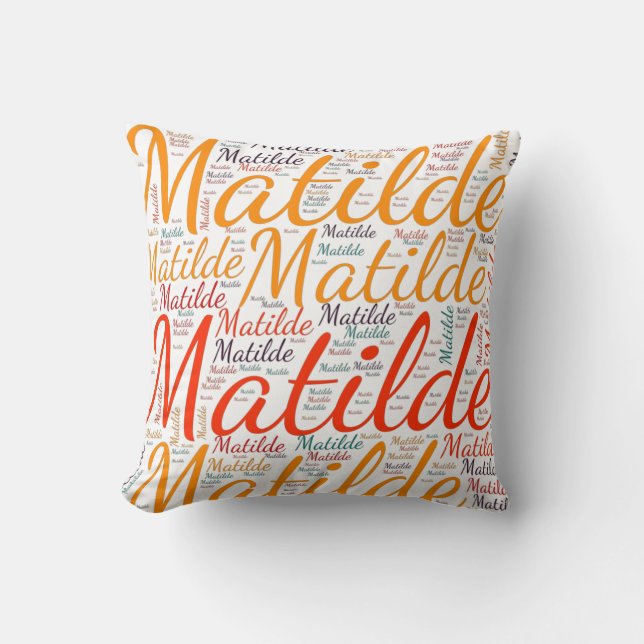 Matilde Throw Pillow (Front)