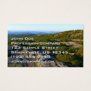 Matin au sommet du mont Cadillac à Acadia