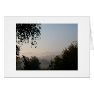 Matin dans les montagnes