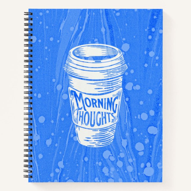 Matin Réflexions sur le Carnet du café (Devant)