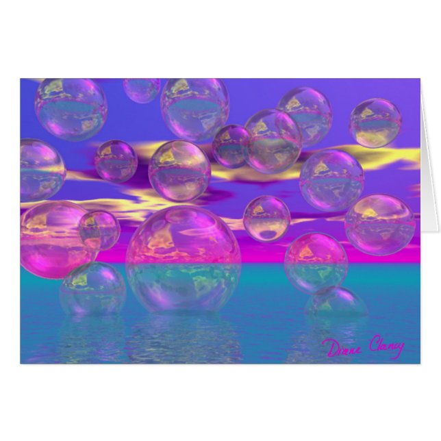 Matin tropical - paradis de magenta et de (Devant horizontal)