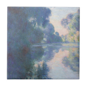 Matinee sur la Seine, 1897 (oil on canvas) Tile