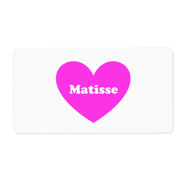 Matisse (Front)