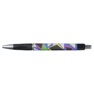 Matisse Abstract Geometric Blue Cut Out Art Pen