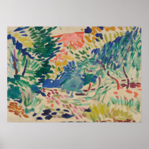 Matisse Abstracted Landscape Wall Art 