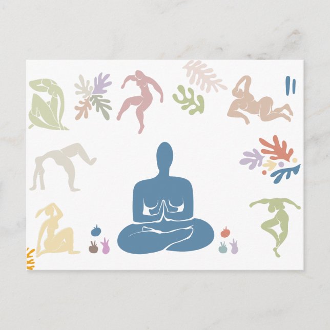 Matisse Art Meditation Elements  Postcard (Front)