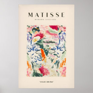 Matisse Art Prints - Abstract Expressive Swirls