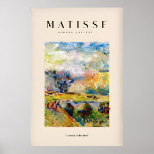 Matisse Art Prints - Abstract Painterly Landscape