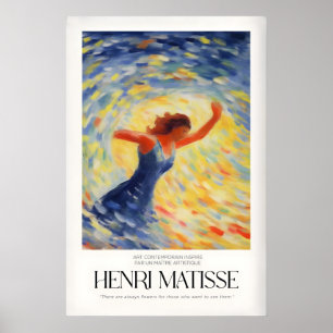 Matisse Art Prints - Dancing Figure Swirl