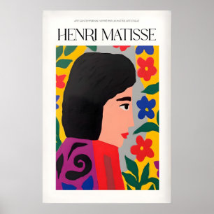 Matisse Art Prints - Floral Woman