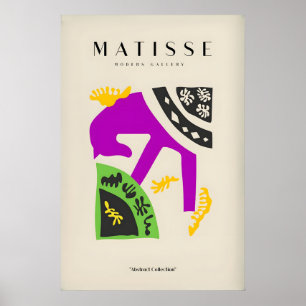 Matisse Art Prints - Purple Horse Abstract Figure
