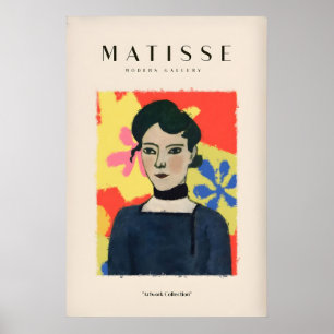 Matisse Art Prints - Woman Portrait Abstract